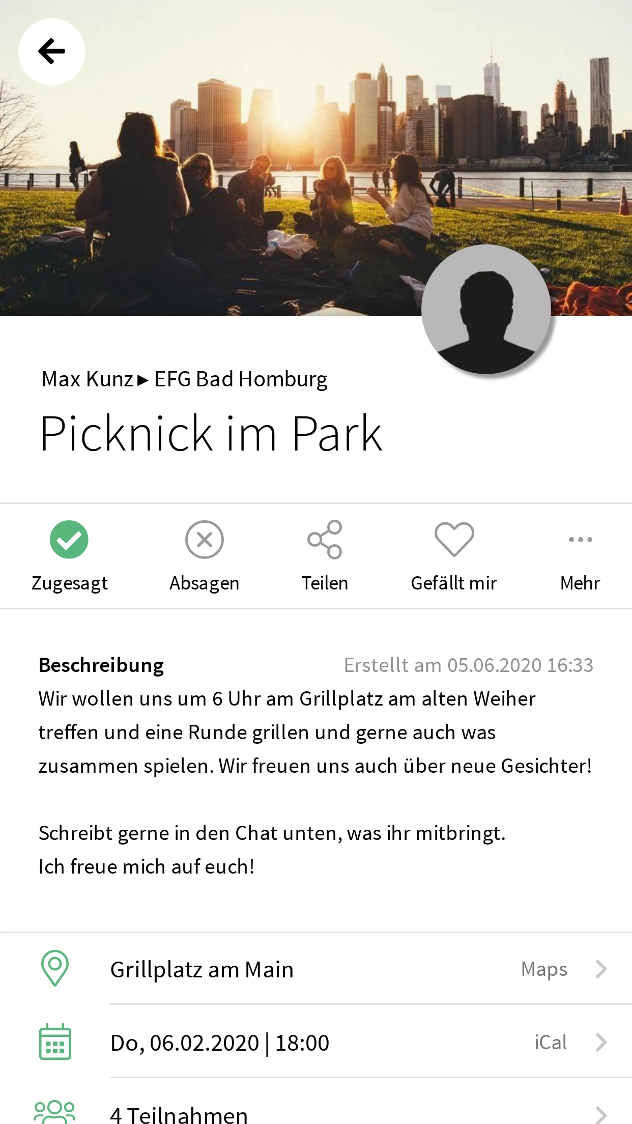 EFG Bad Homburg screenshot